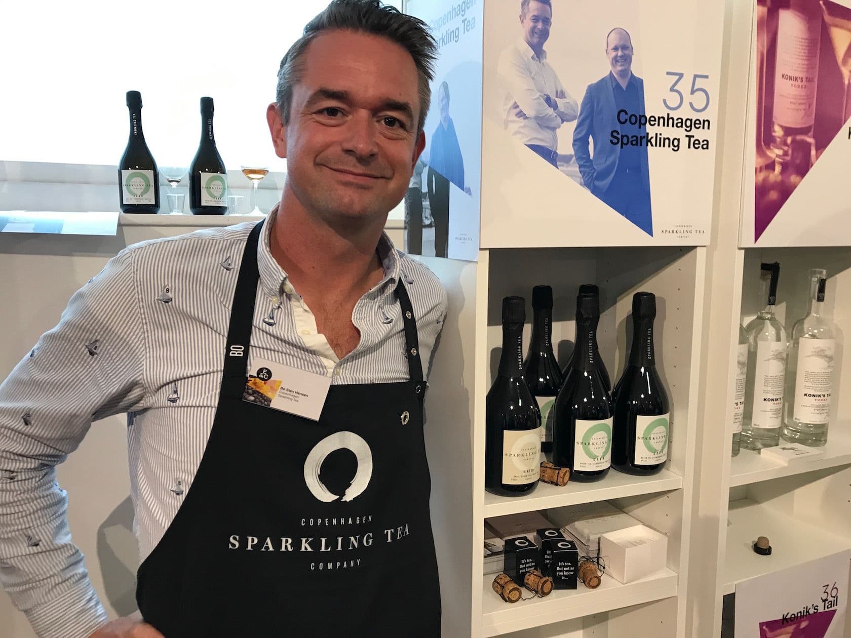 Sparkling Tea: one of many fresh ideas at the E&C Autumn tasting