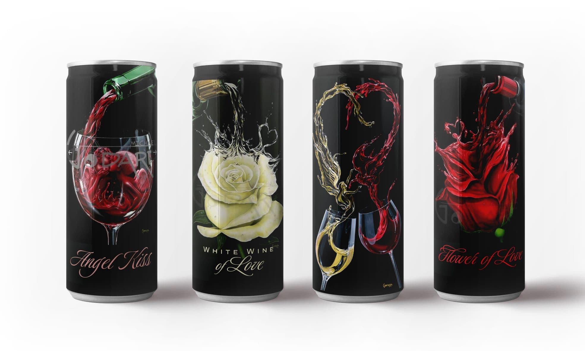 US artist Michael Godard & Alchemy Wines brand link up