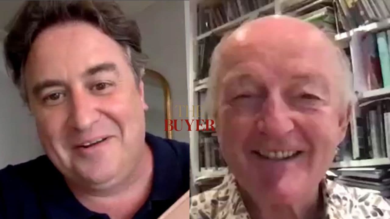 Oz Clarke’s on lockdown & passion for his English wine book
