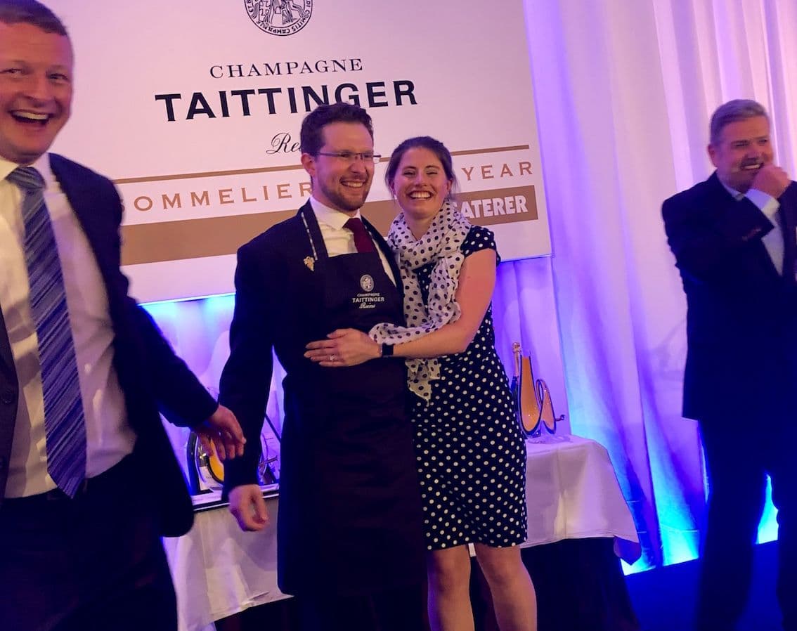Vineyard’s Romain Bourger is UK Sommelier of the Year 2019