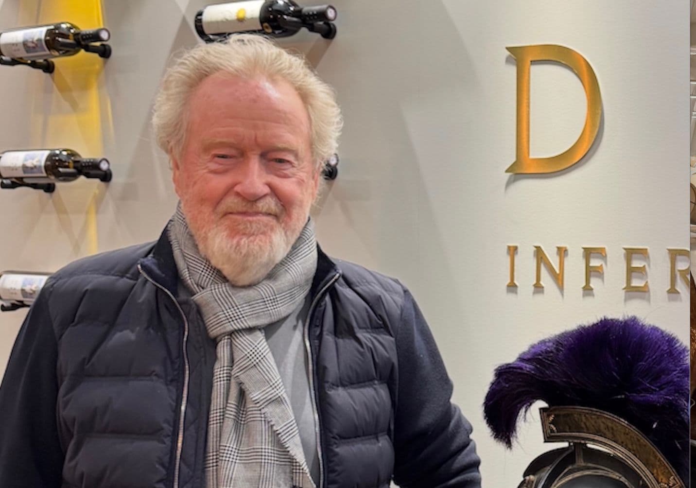 Sir Ridley Scott on the art of making films and producing wines