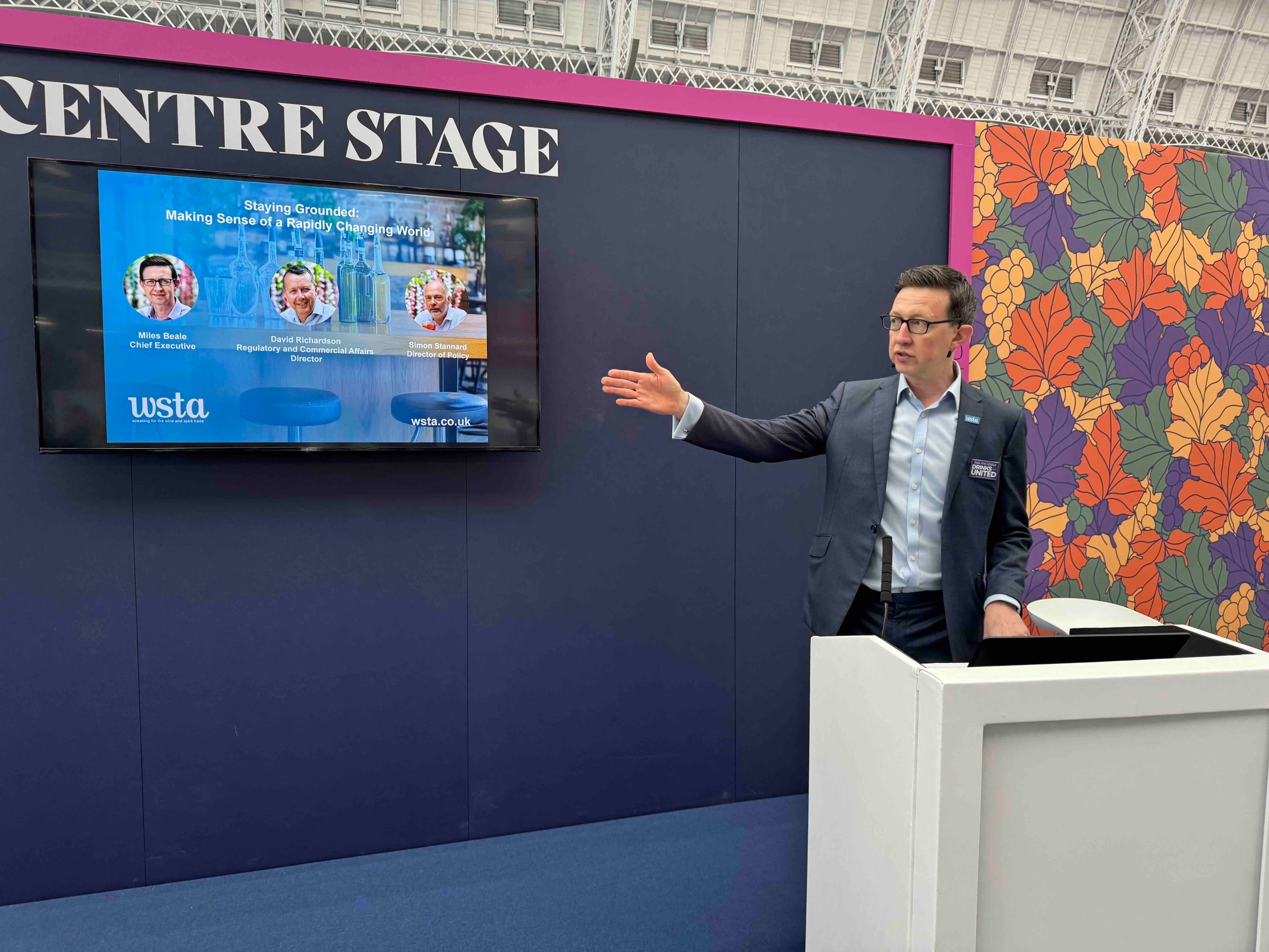 WSTA’s Miles Beale sets out vision for change at London Wine Fair