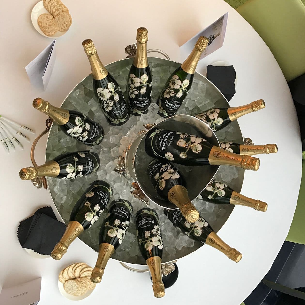 On top of the world tasting Perrier-Jouët’s Belle Époque 2008